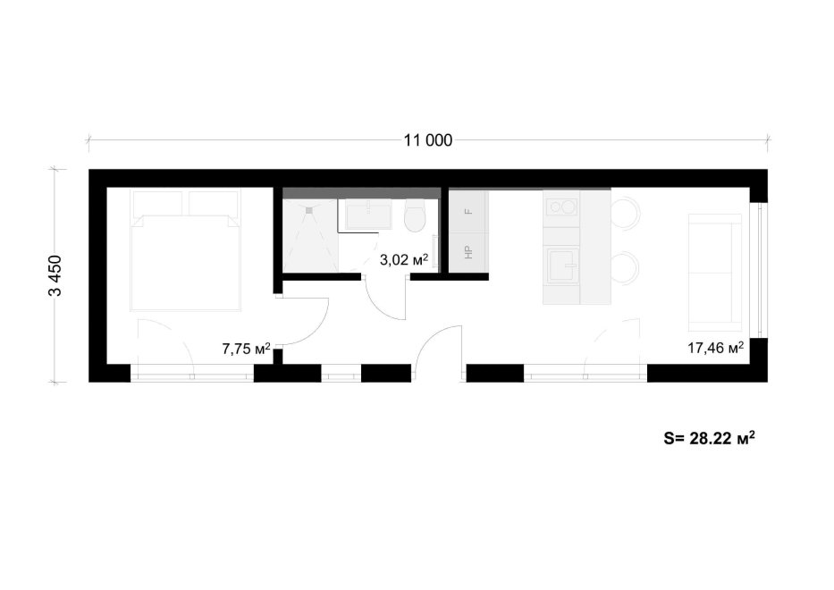 CASA CRAIOVA | Casa din lemn, zidarie sau containere - imagine 9