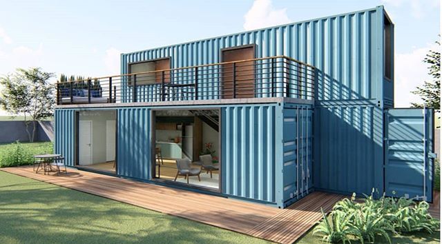 Casa din containere